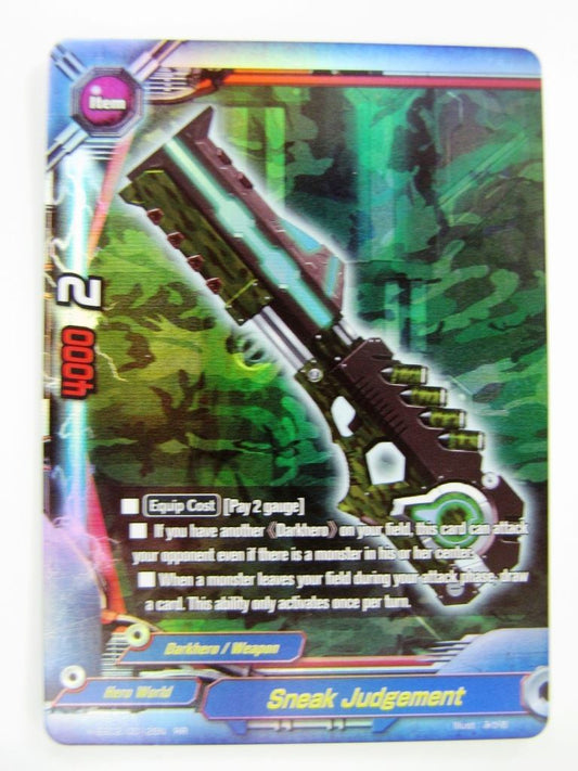 Buddyfight Cards: SNEAK JUDGMENT H-EB02 RR # 15C4