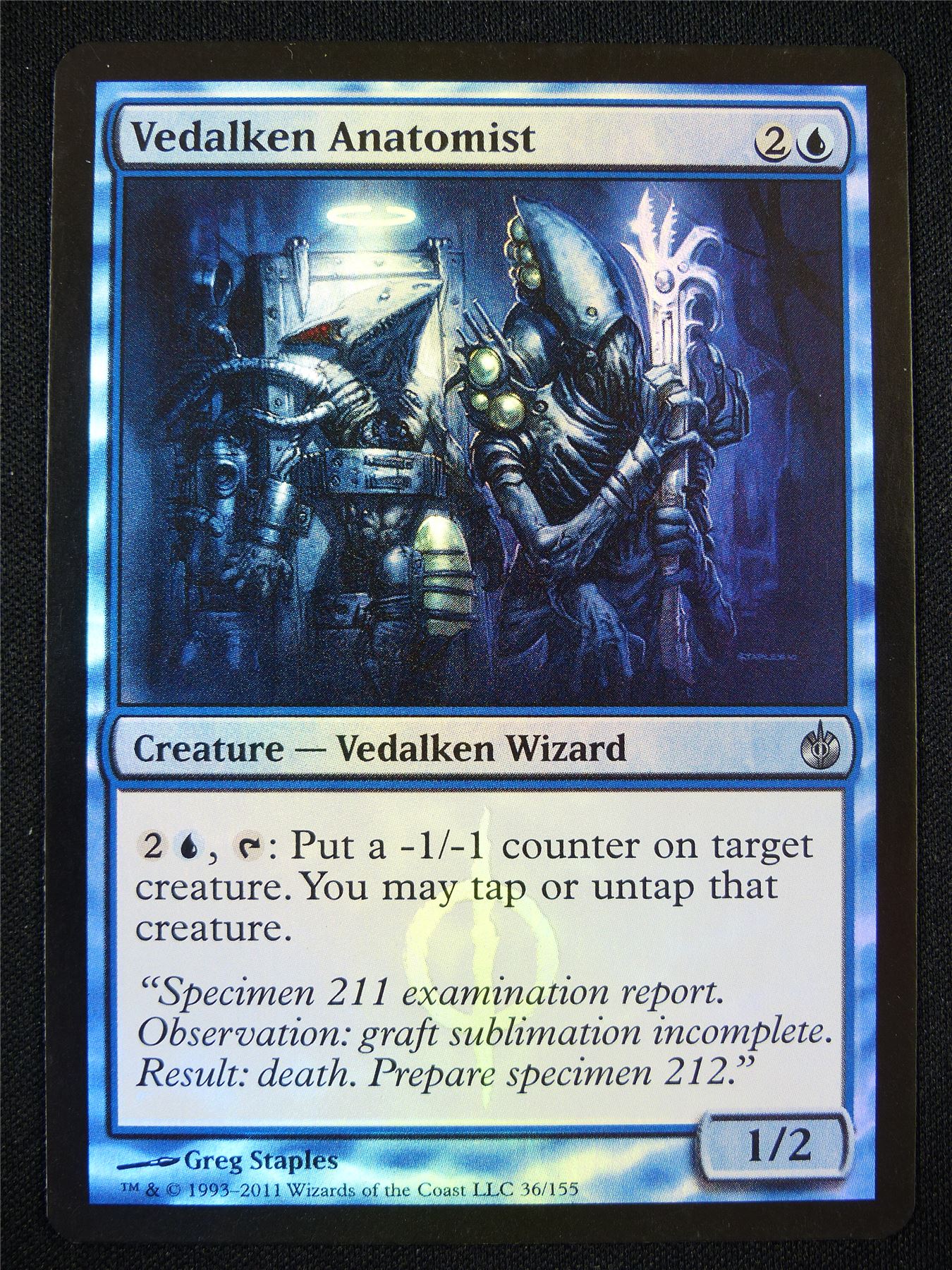 Vedalken Anatomist Foil - Mtg Card #20S