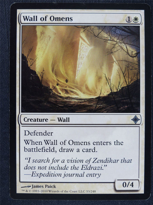 Wall of Omens - Mtg Magic Cards #CS