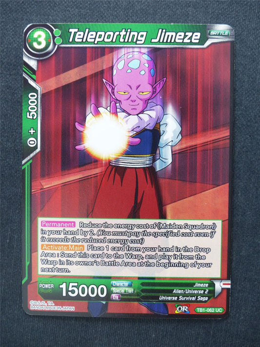 Teleporting Jimeze - Dragon Ball Super Cards #B5