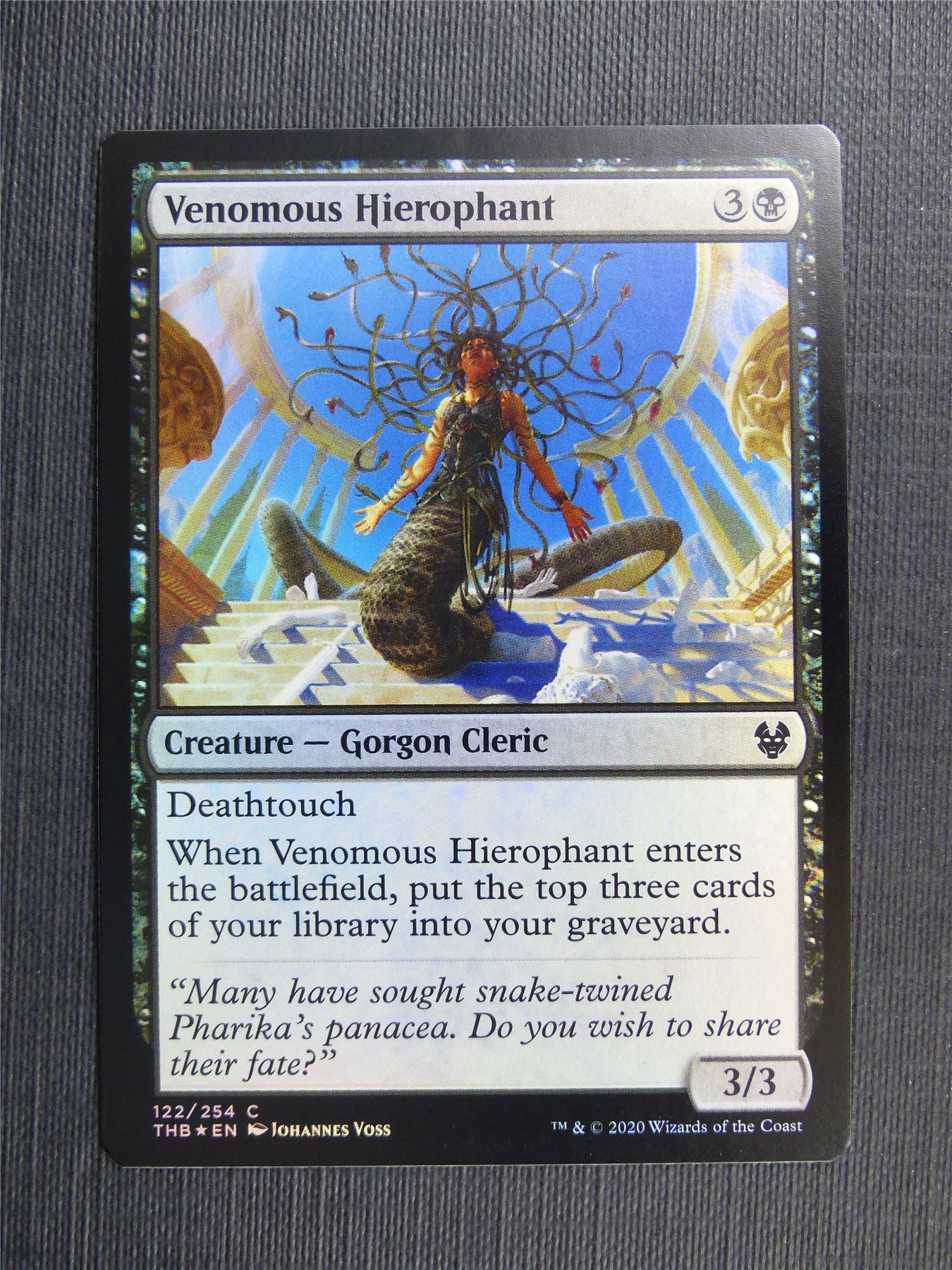 Venomous Hierophant Foil - Theros Collector Ed - Mtg Magic Cards #3ME