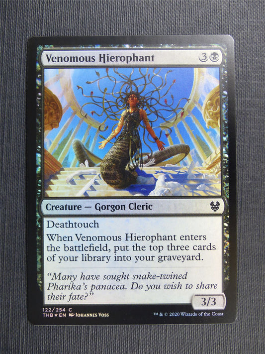 Venomous Hierophant Foil - Theros Collector Ed - Mtg Magic Cards #3ME