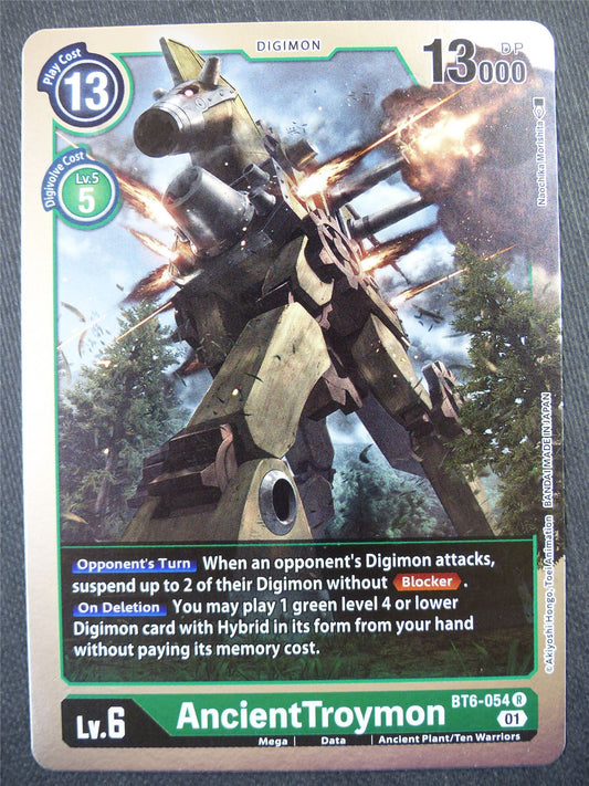 AncientTroymon BT6 R - Digimon Card #51B