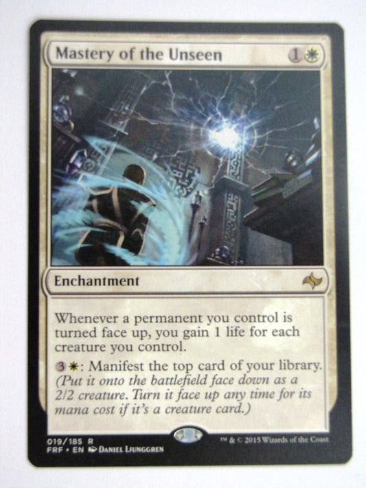 MTG Magic Cards: MASTERY OF THE UNSEEN # 36H32