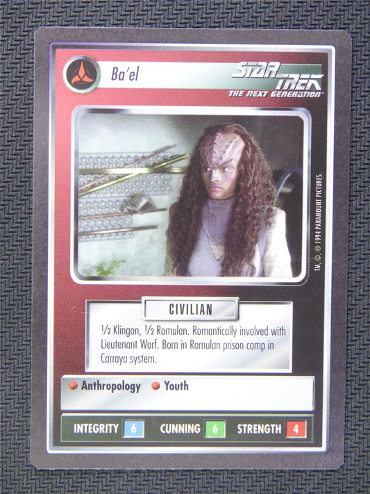 Ba El Black Border - Star Trek CCG Next Gen #50D