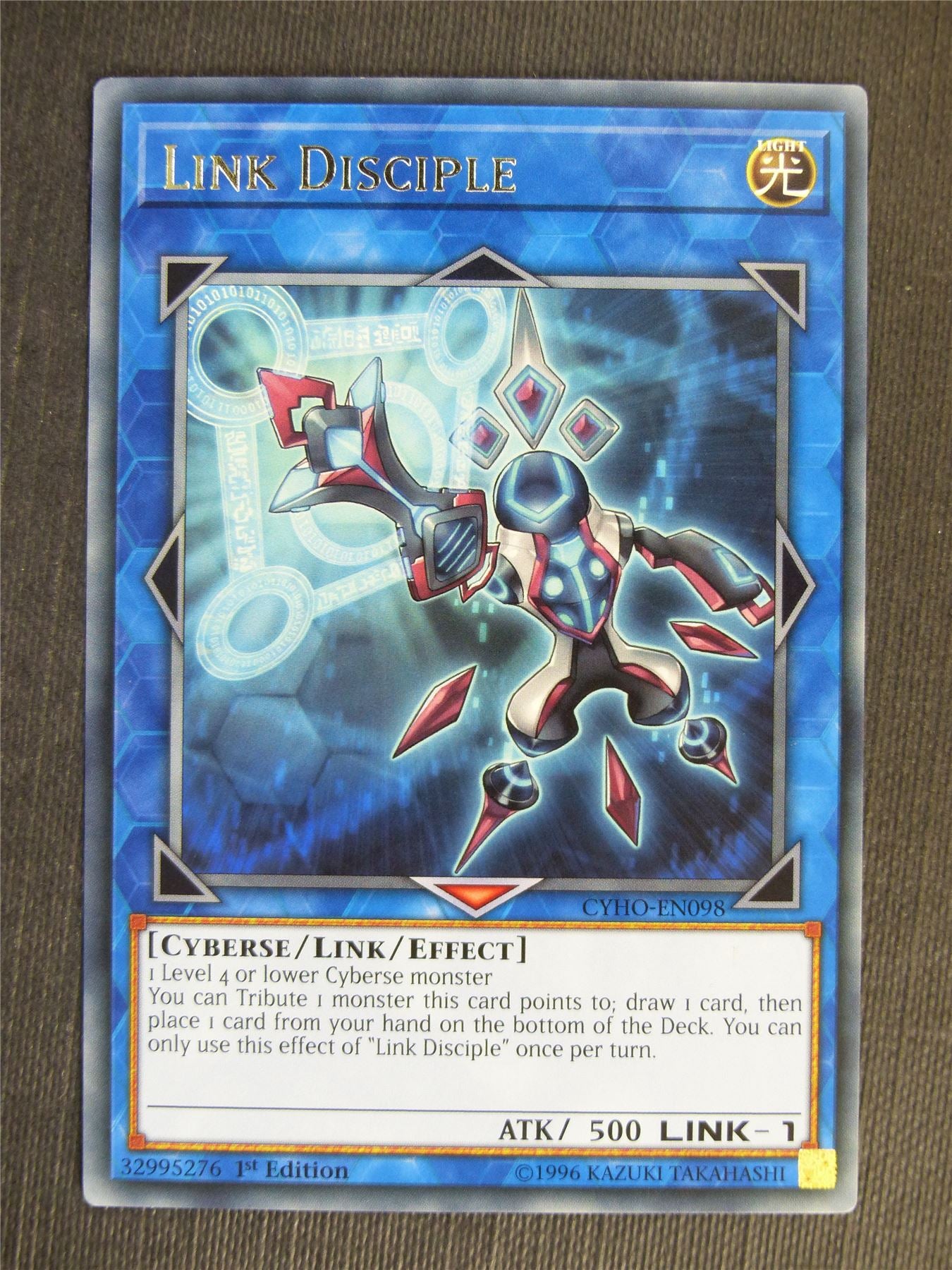 Link Disciple CYHO Rare - 1st ed - Yugioh Cards #29U