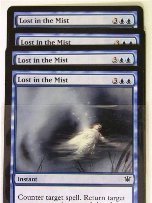 Mtg Magic the Gathering - 4x LOST IN THE MIST