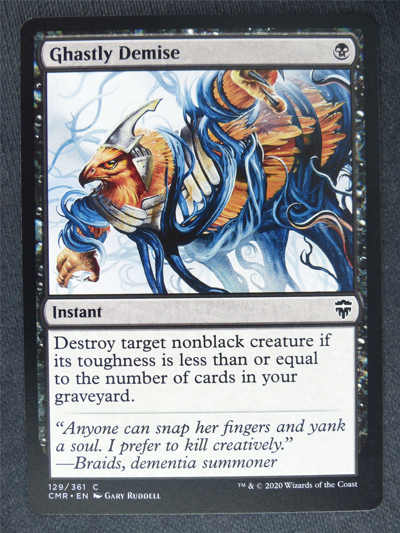 Ghastly Demise - Mtg Magic Cards #JG