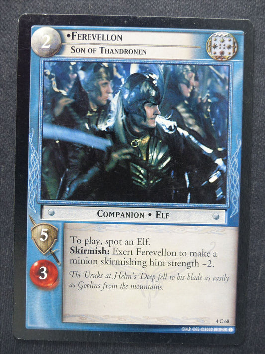 Ferevellon 4 C 68 - LotR Cards #UB