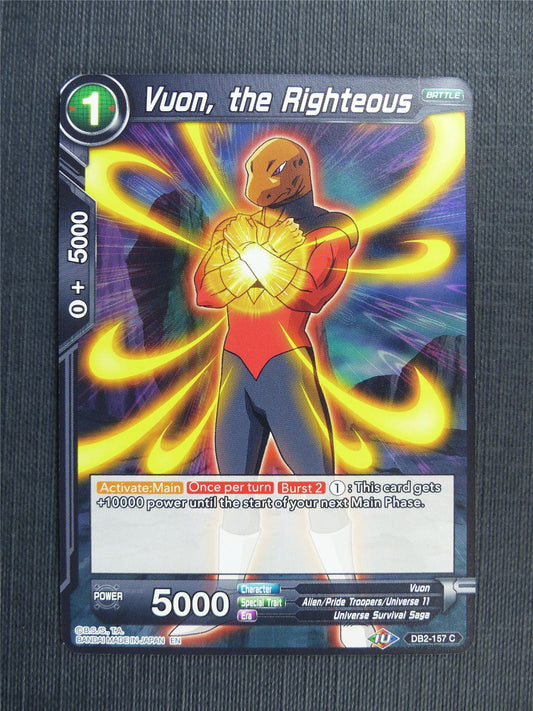 Vuon the Righteous - DB2 Dragon Ball Super Card