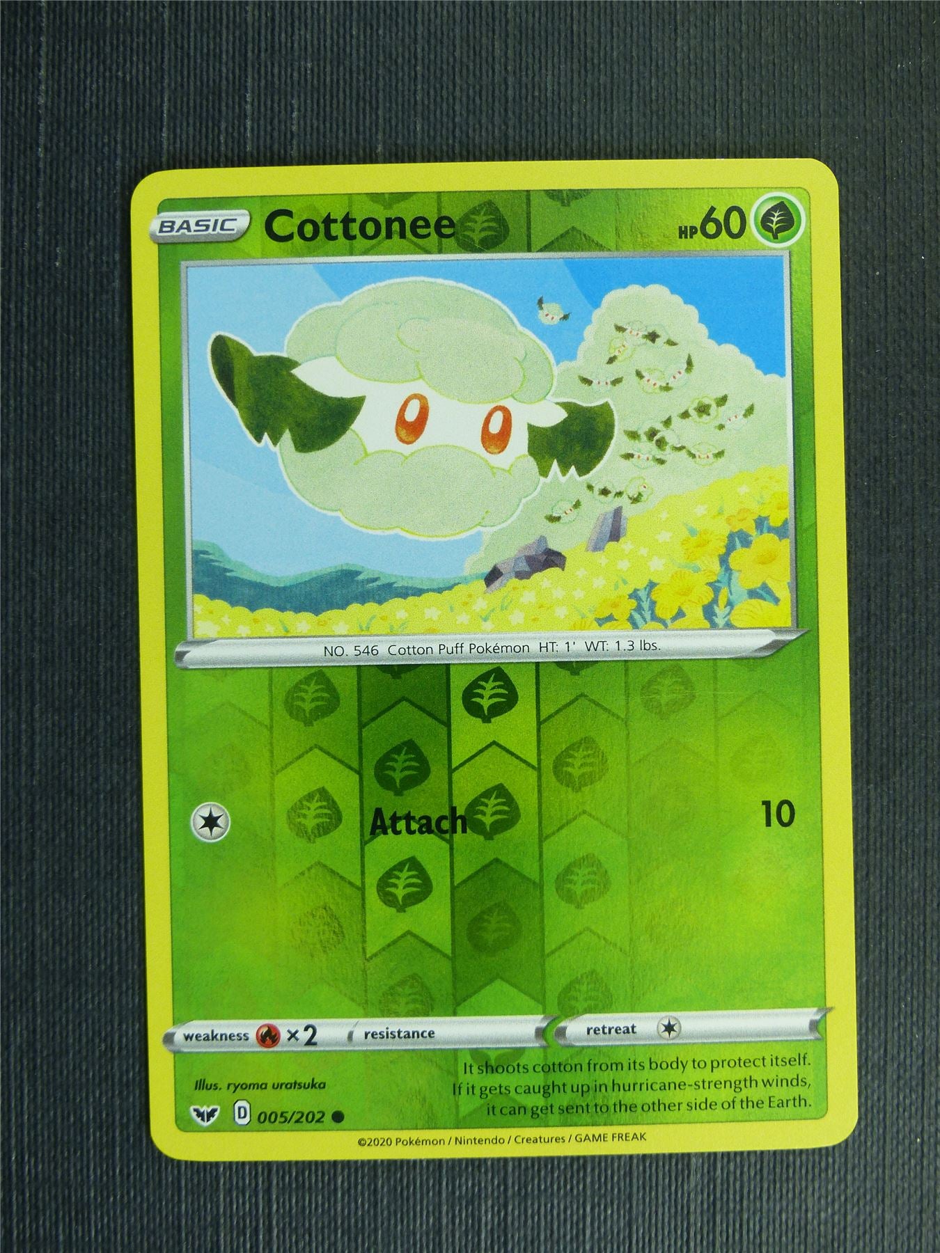 Cottonee 005/202 Reverse Holo - Pokemon Cards #1LY