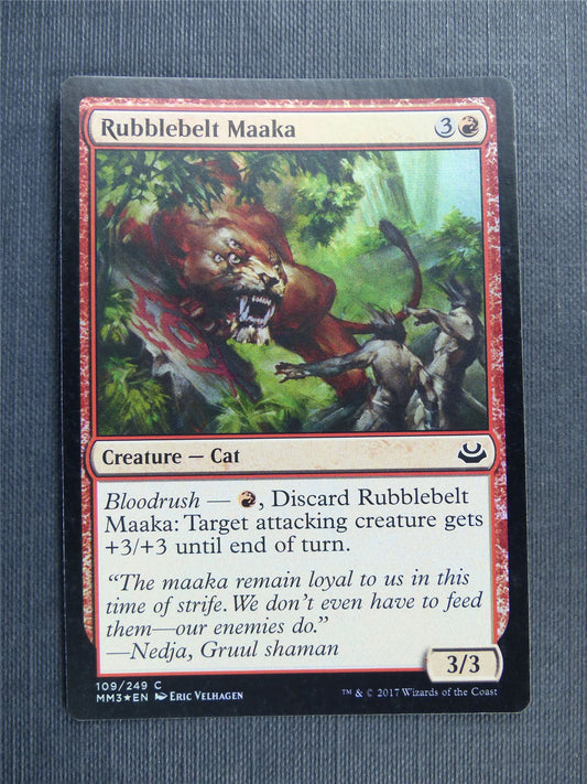 Rubblebelt Maaka Foil - Mtg Magic Cards #48U