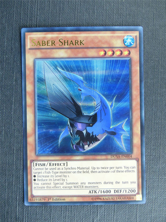 Saber Shark DUSA Ultra Rare - 1st ed - Yugioh Cards #Y2