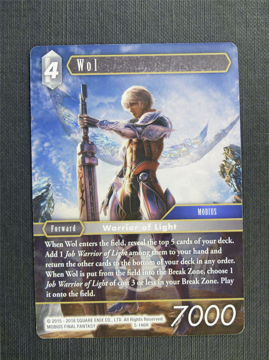 Wol 5-146H - Final Fantasy Cards #2QP