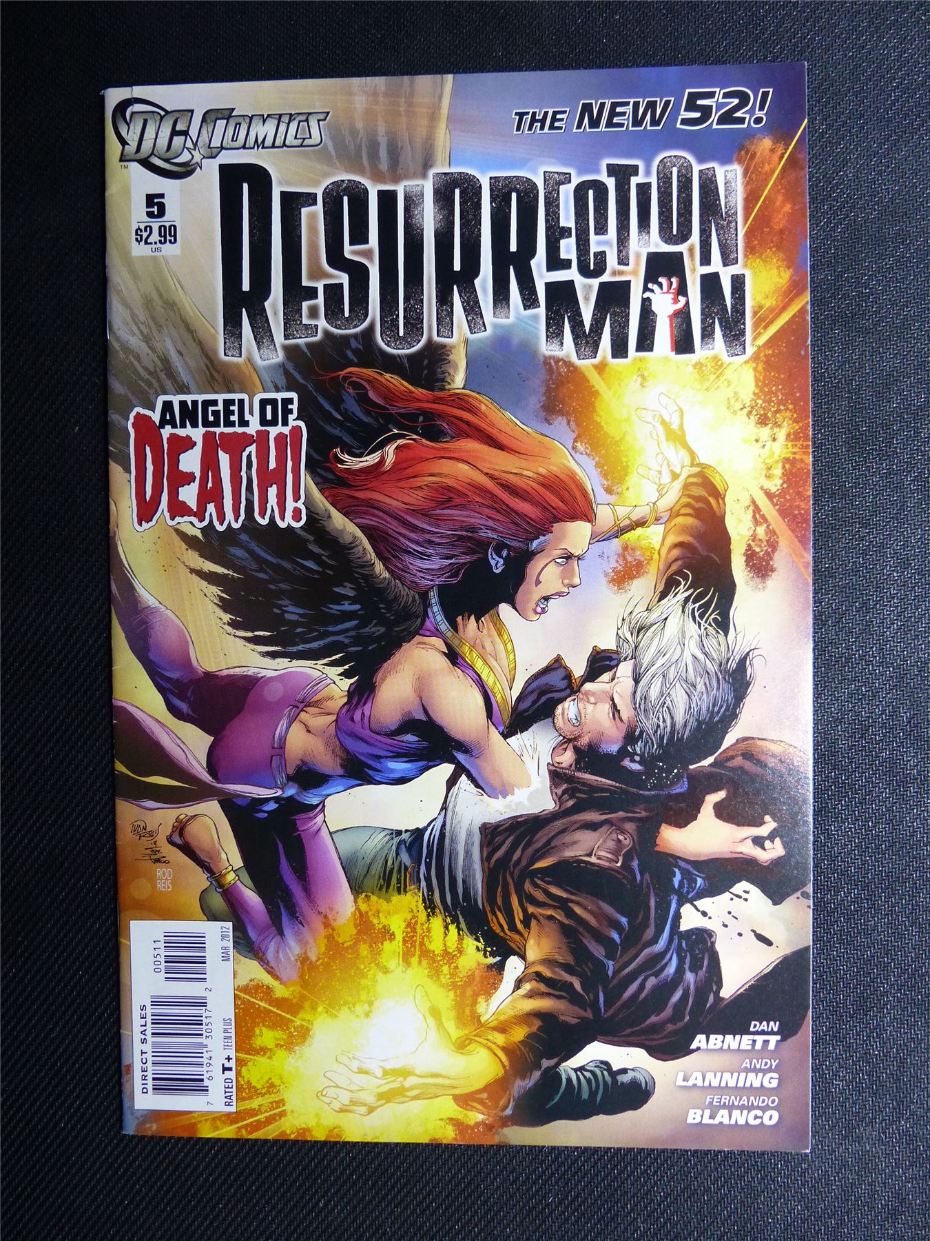 RESURRECTION Man #5 - DC Comics #55Q