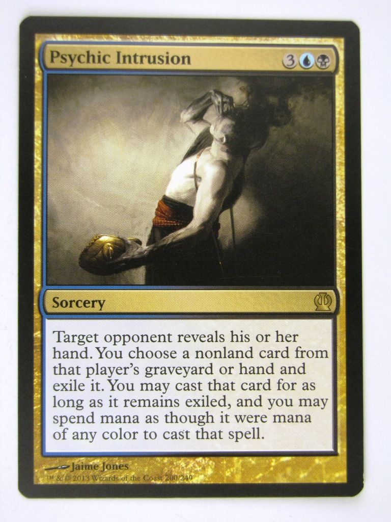 MTG played Cards: PSYCHIC INTRUSION # 13J1