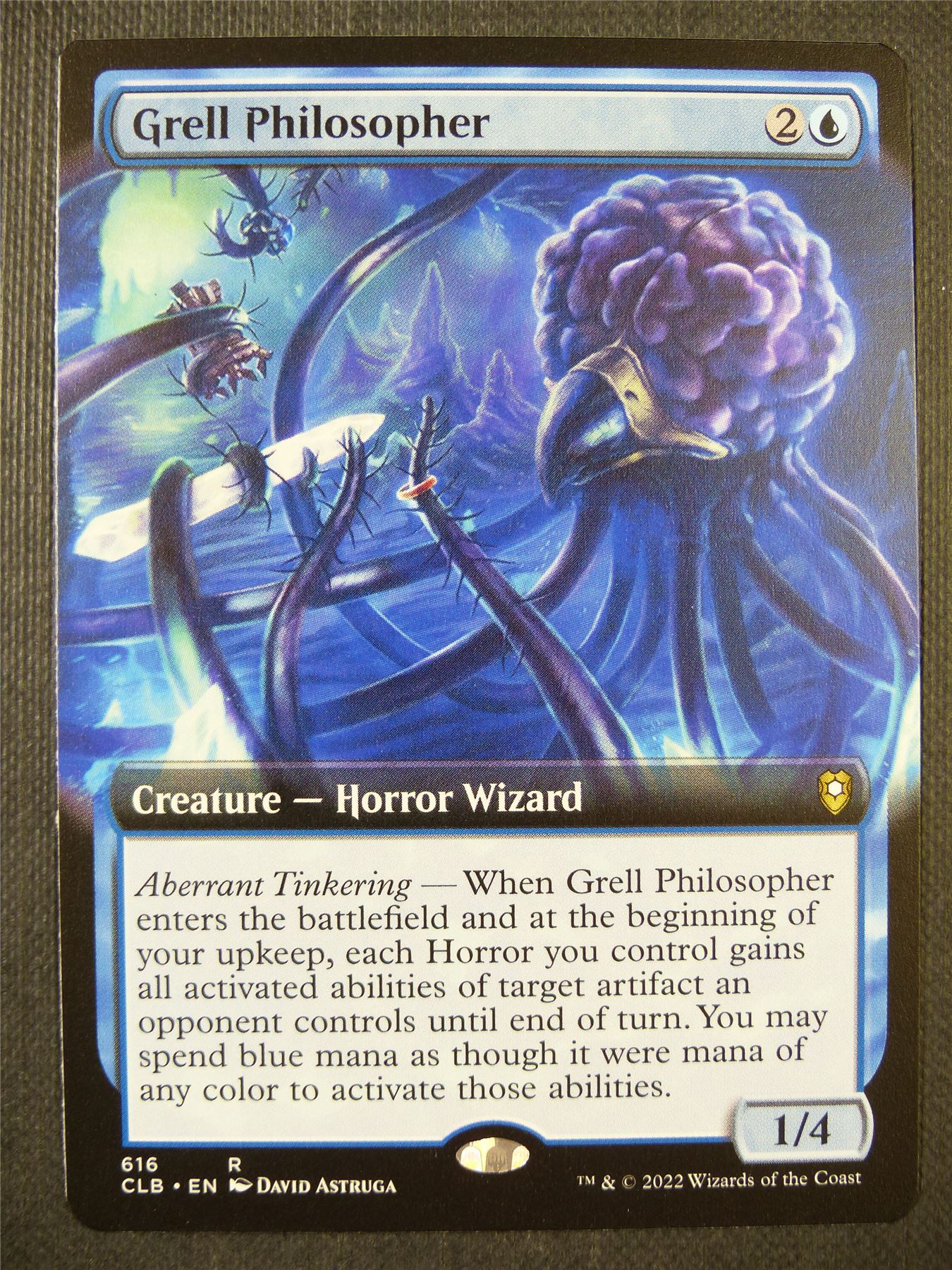 Grell Philosopher Extended art - Mtg Card #6RJ