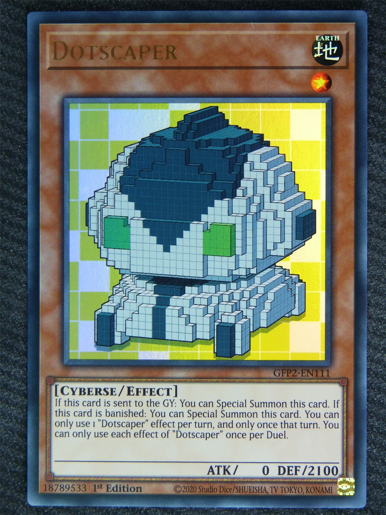 Dotscaper GFP2 Ultra Rare - 1st ed - Yugioh Card #80J