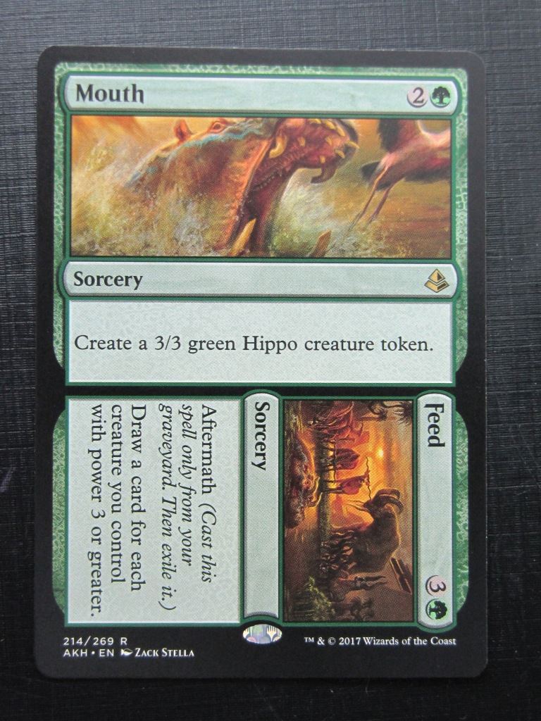 MTG Magic Cards: MOUTH / FEED # B66