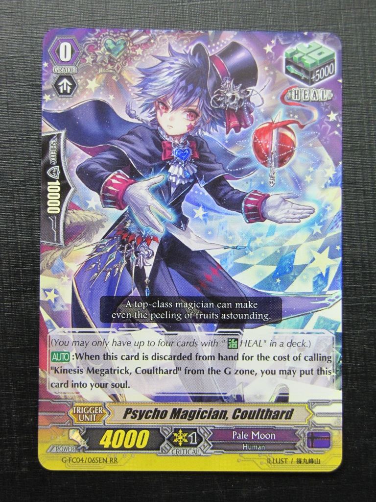 Vanguard Cards: PSYCHO MAGICIAN COULTHARD G-FC04 RR # I94