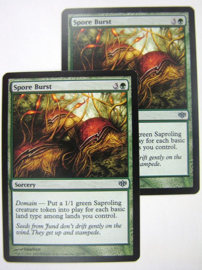 MTG Magic Cards: SPORE BURST x2 # 8G91
