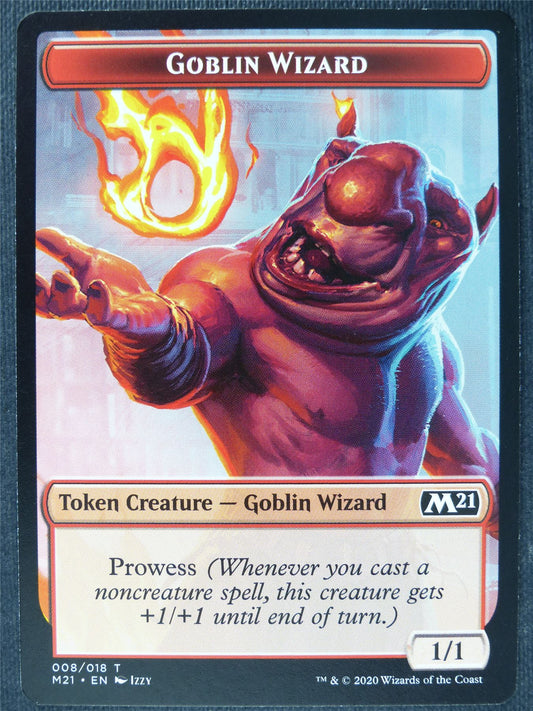 Goblin Wizard Token - Mtg Magic Cards #XC