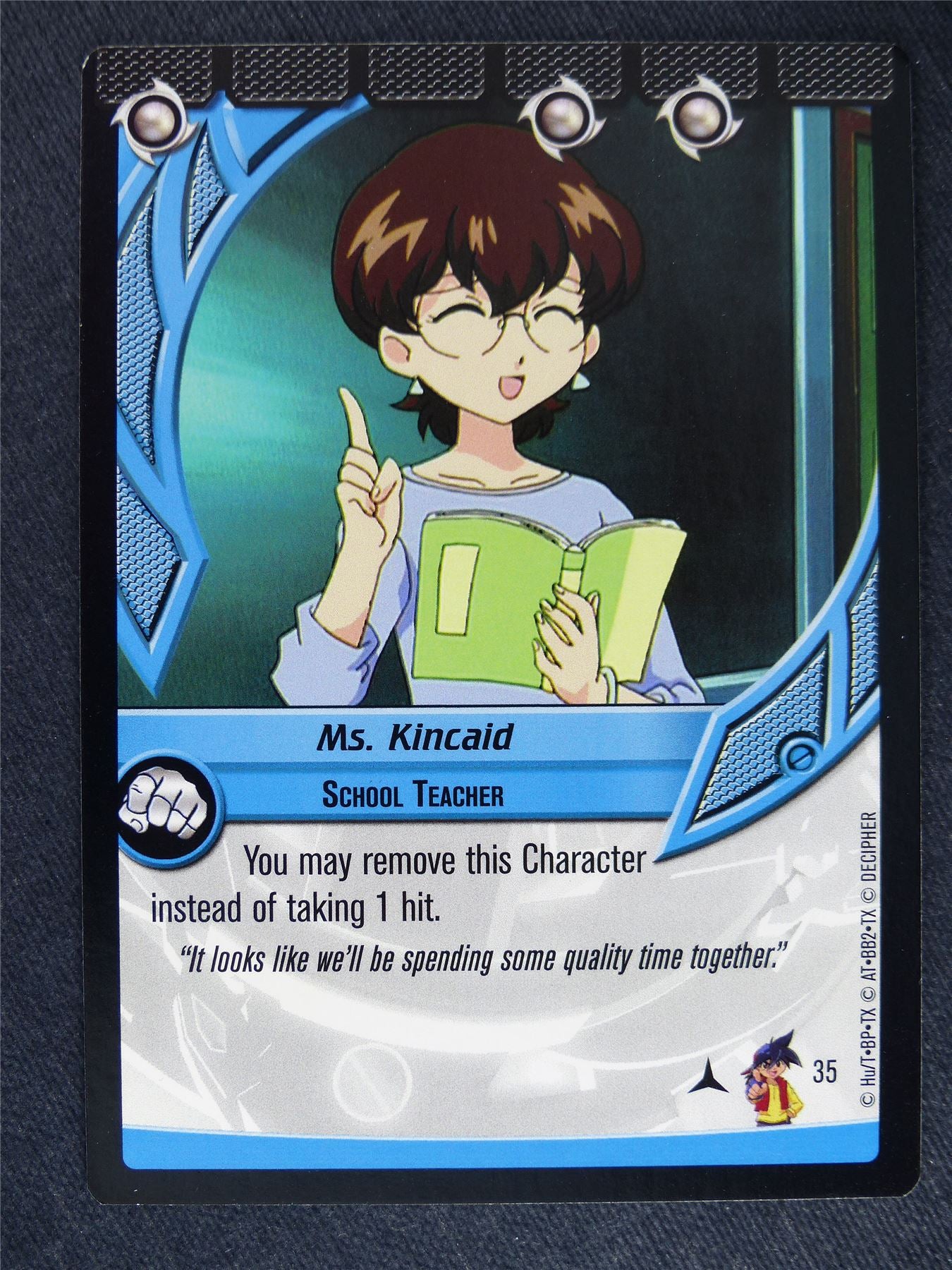 Ms. Kincaid 35 - Beyblade Cards #WO
