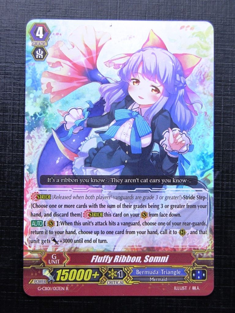 Vanguard Cards: FLUFFY RIBBON SOMNI G-CB01 R # 29J57