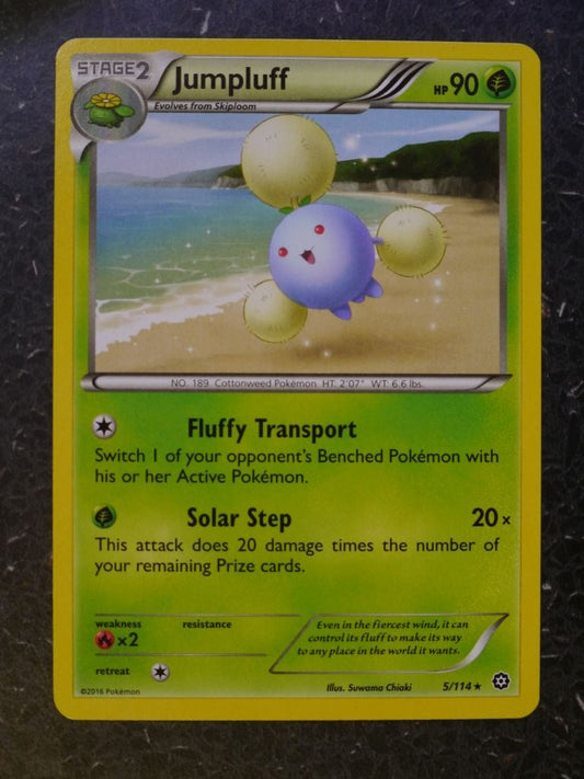 Pokemon Cards: JUMPUFF 5/114 RARE # 5J34