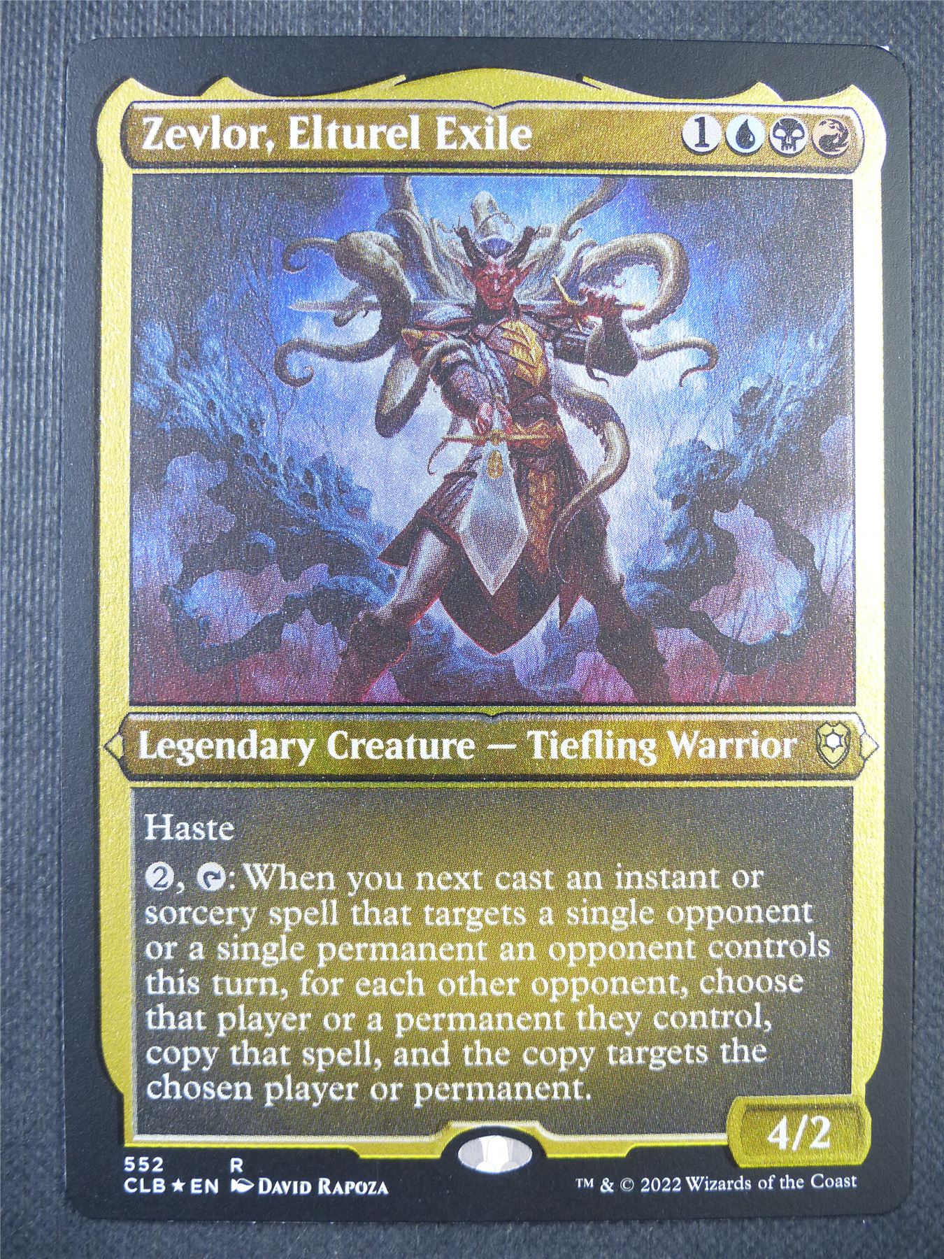 Zevlor Elturel Exile Etched Foil - Mtg Card #6ON