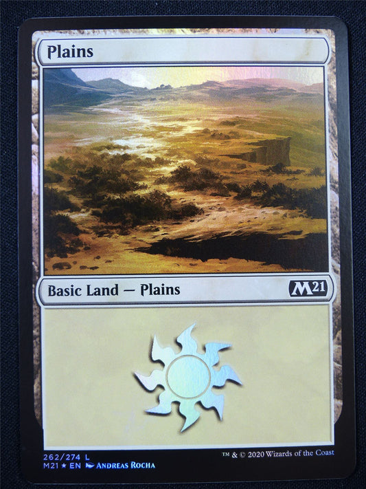 Plains 262/274 Foil - Mtg Card #236