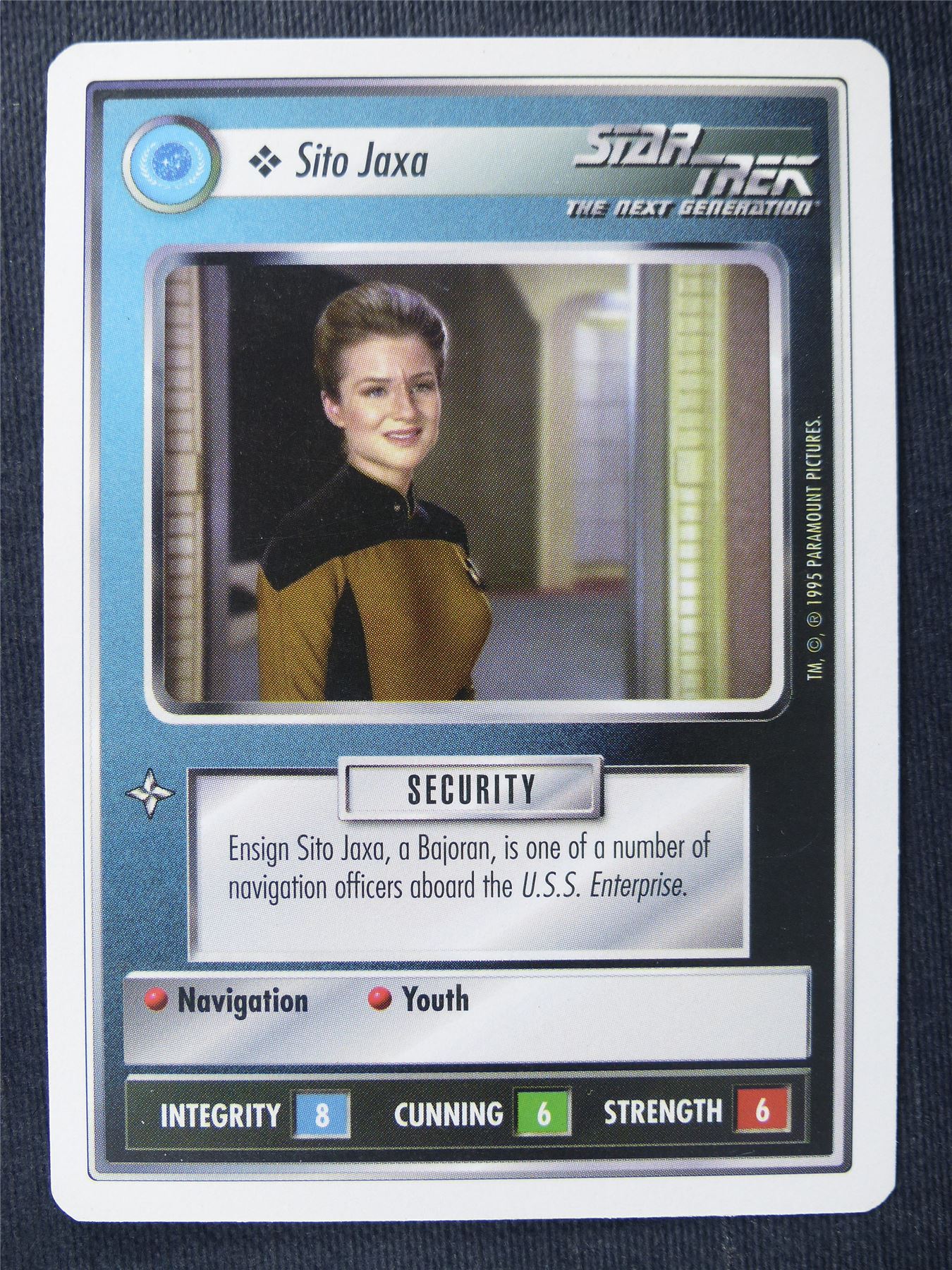 Sito Jaxa - NG - Star Trek Cards #129