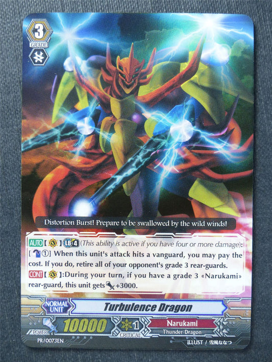 Turbulence Dragon Promo Foil - Vanguard Cards #MS