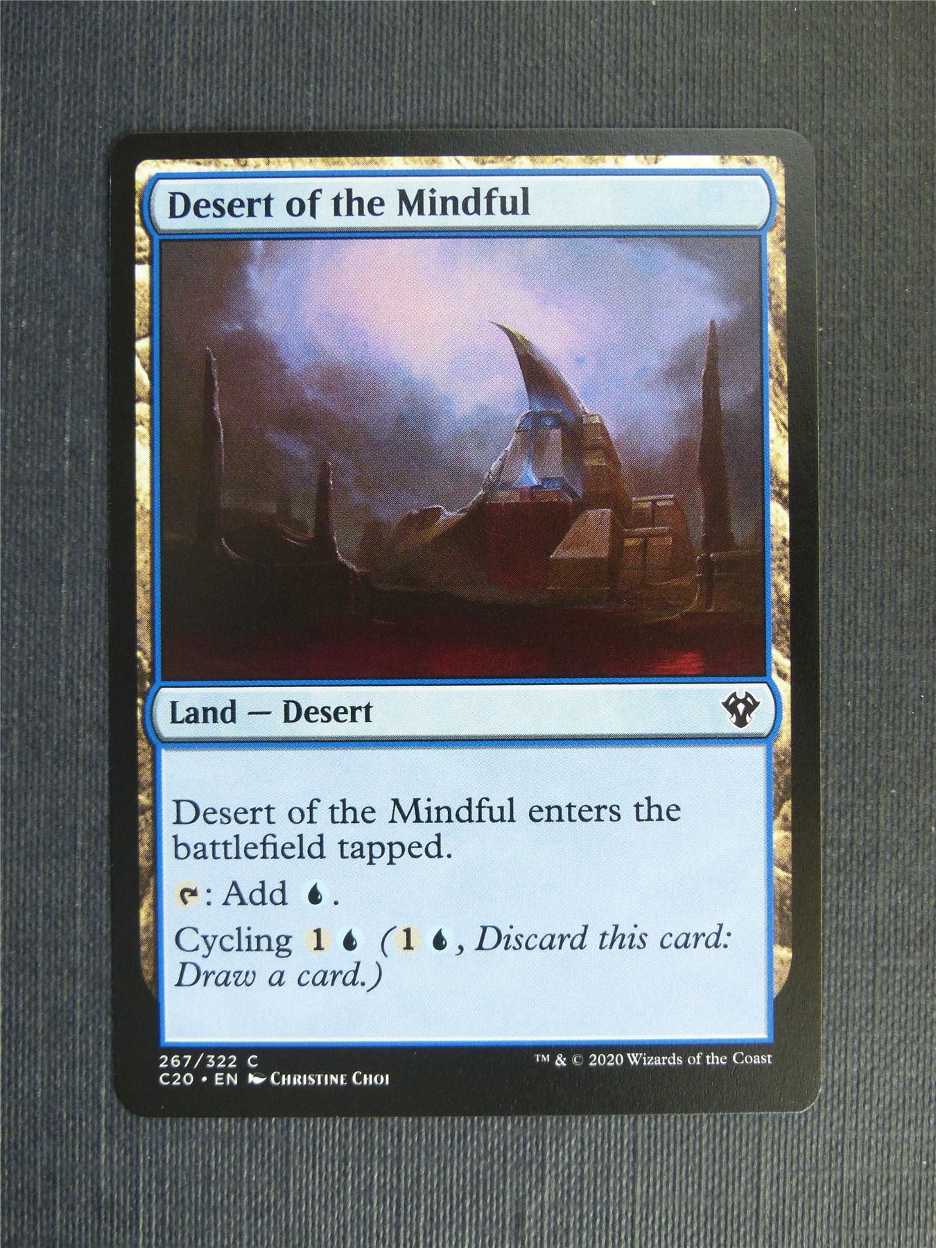 Desert of the Mindful - C20 - Mtg Card