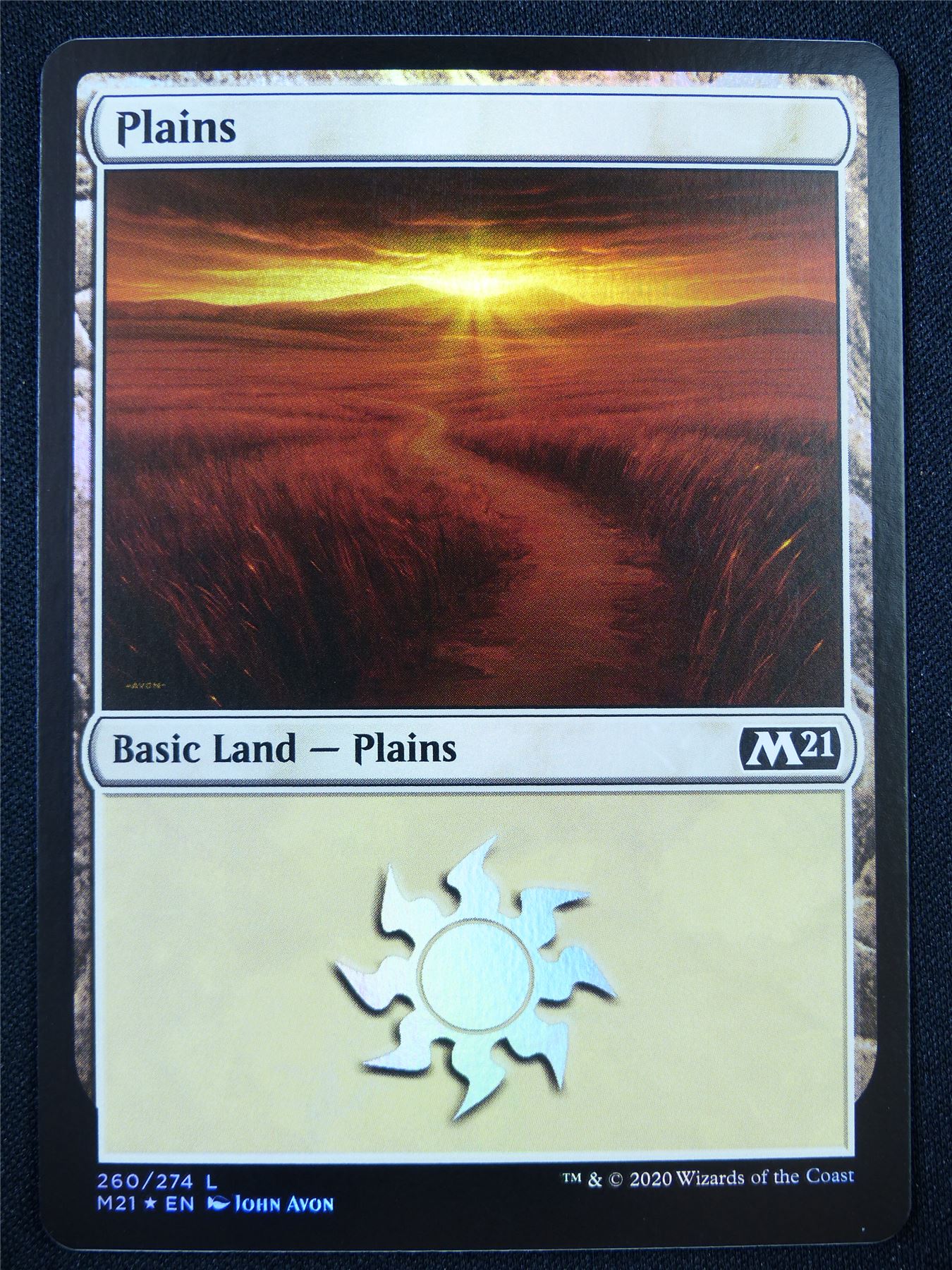 Plains 260/274 Foil - Mtg Card #235