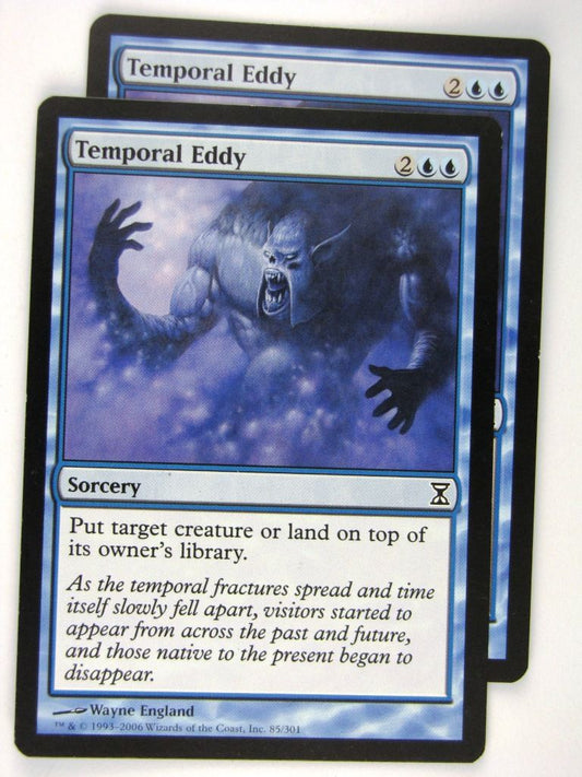 MTG Magic: The Gathering Cards: TEMPORAL EDDY x2: TSP