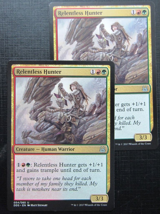 MTG Magic Cards: RELENTLESS HUNTER duel deck x2 # 29H33