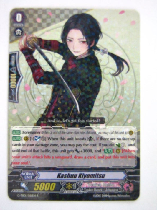 Vanguard Cards: KASHUU KIYOMITSU G-TB01 R # 1F30