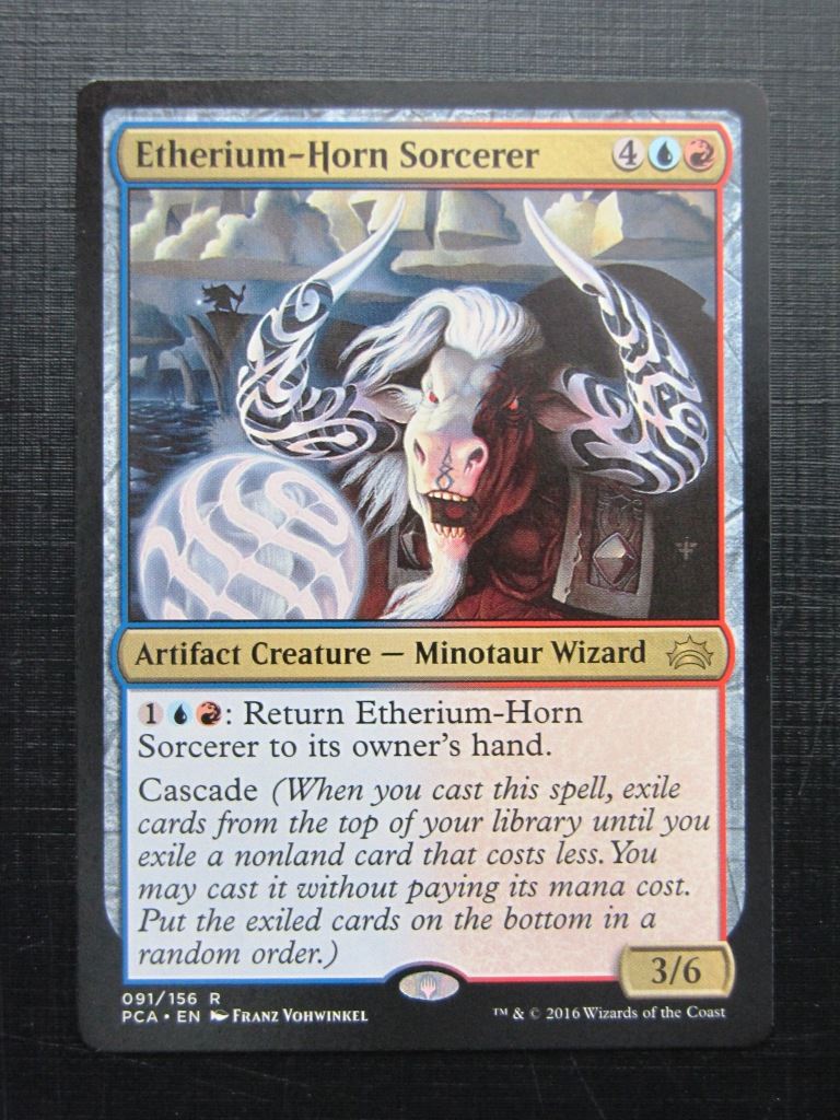 MTG Magic Cards: ETHERIUM-HORN SORCERER # 26A87