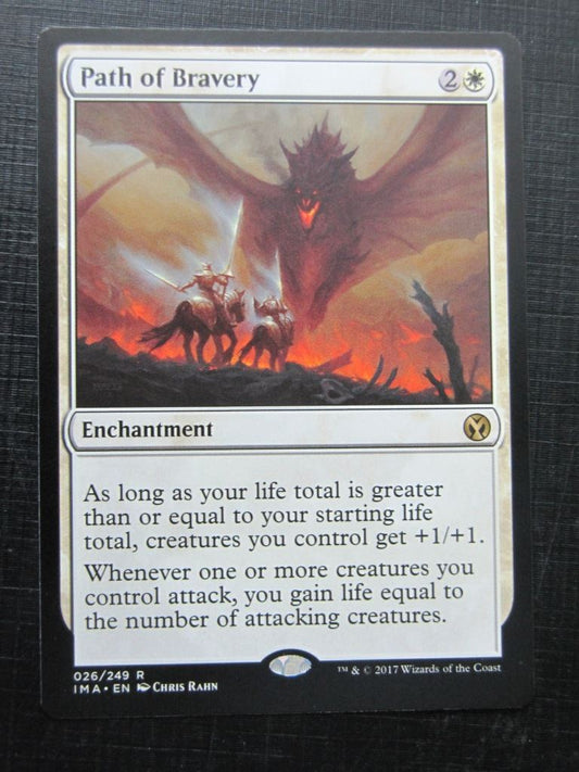 PATH OF BRAVERY - ICONIC MASTERS - Mtg Card # 4H88