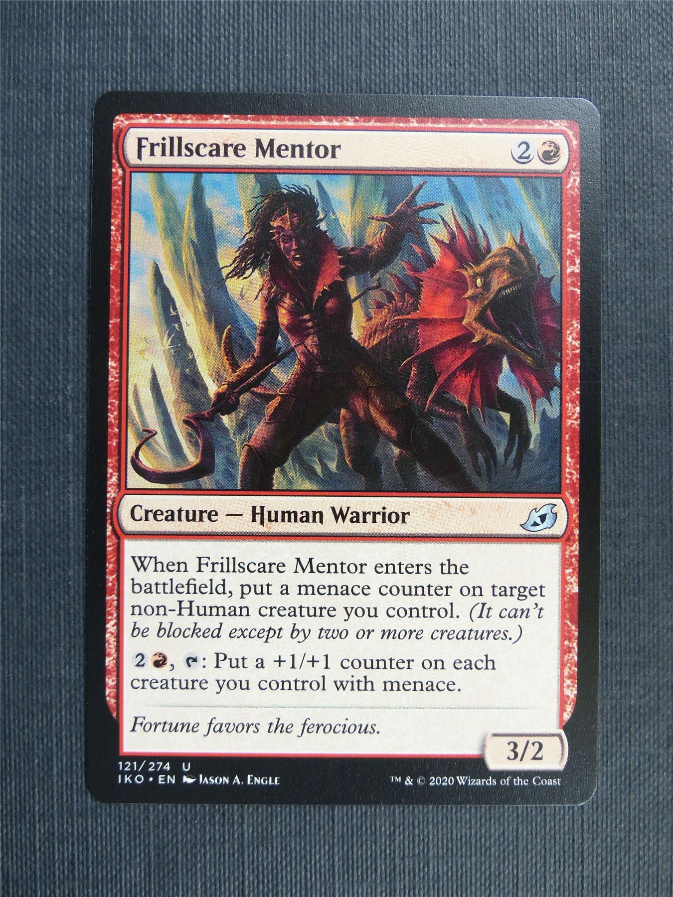 Frillscare Mentor - IKO Mtg Card