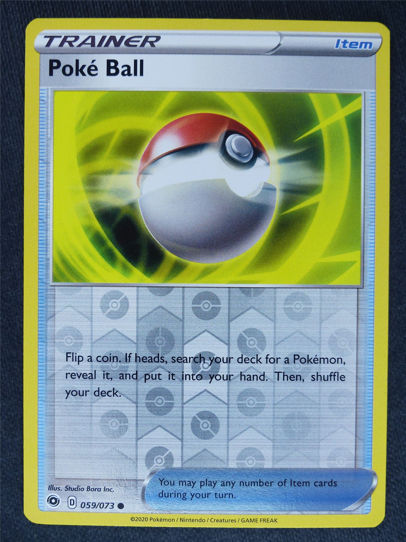 Poke Ball 059/073 Reverse Holo - Pokemon Cards #41