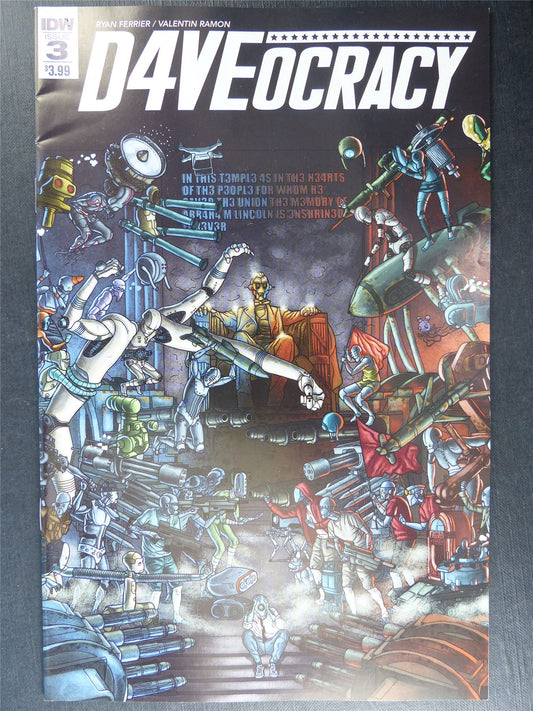 D4VEocracy #3 - IDW Comics #FV