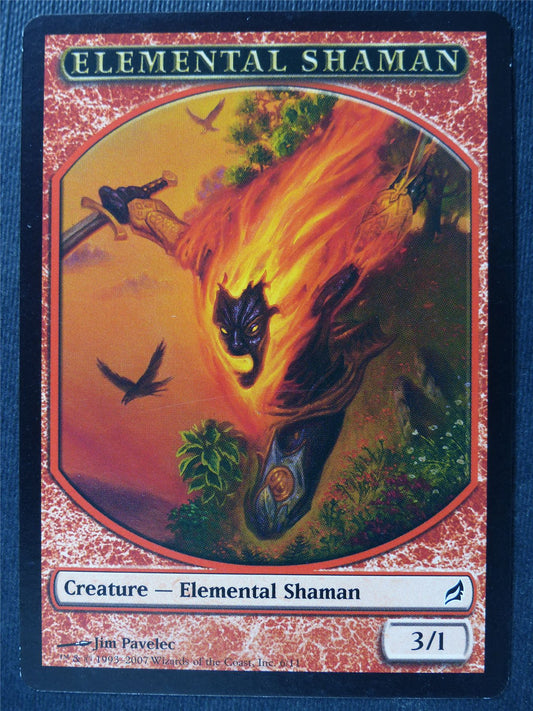 Elemental Shaman Token - Mtg Card #4PN