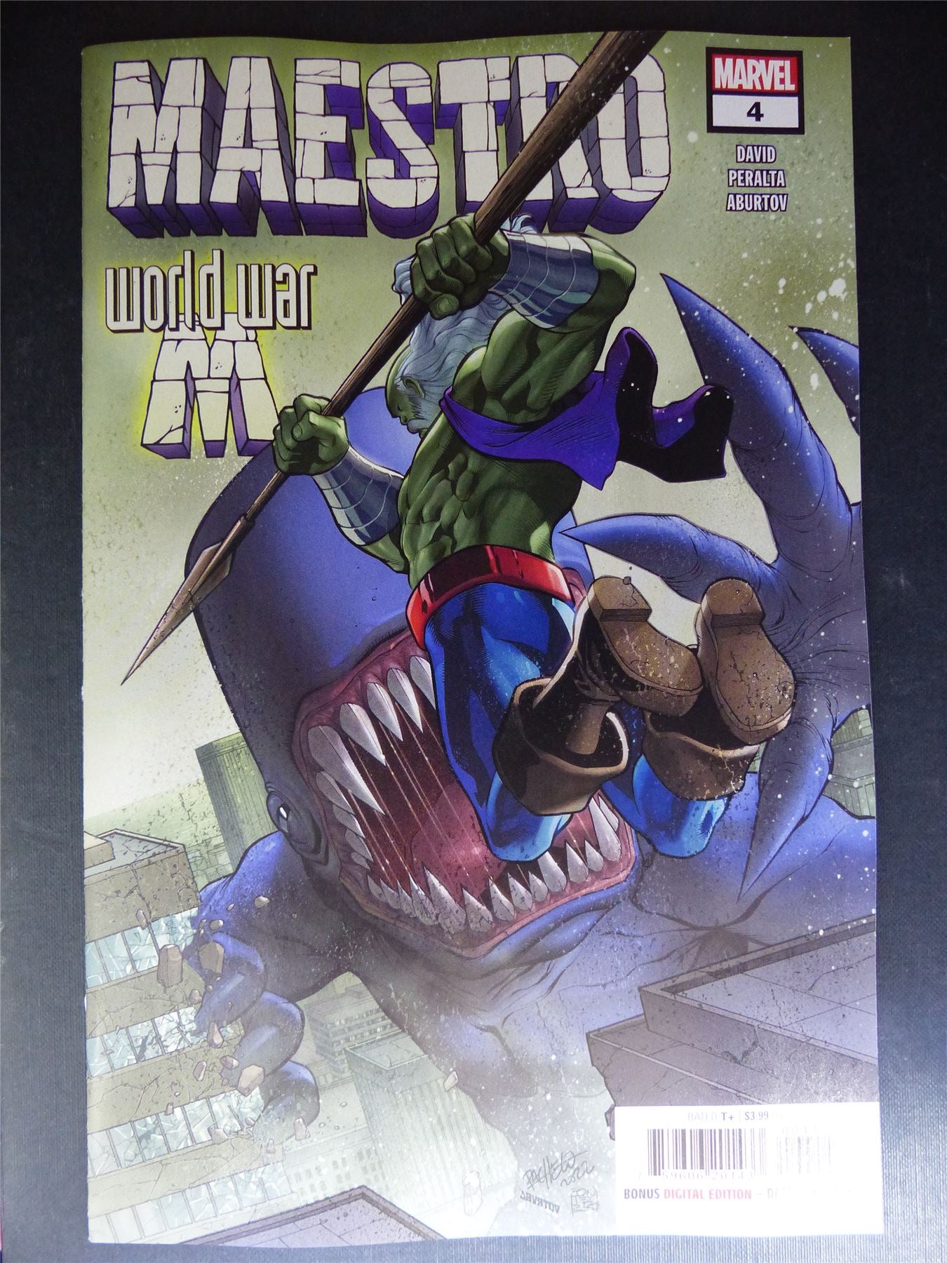 MAESTRO: World War M #4 - Sep 2022 - Marvel Comic #4HP