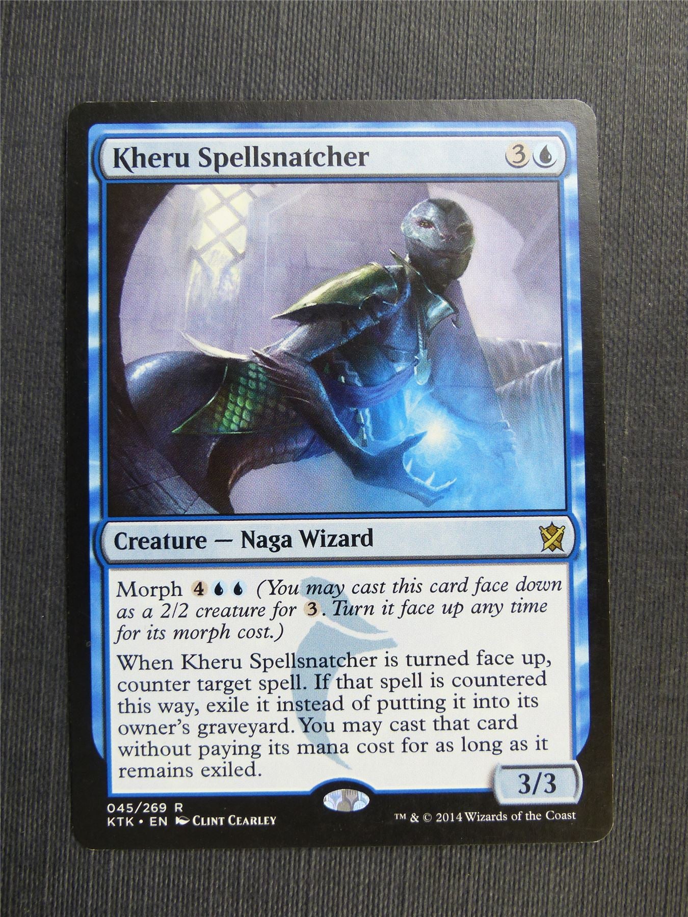 Kheru Spellsnatcher - Mtg Magic Cards #4B4