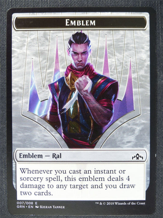 Ral Emblem Token - Mtg Magic Cards #RX