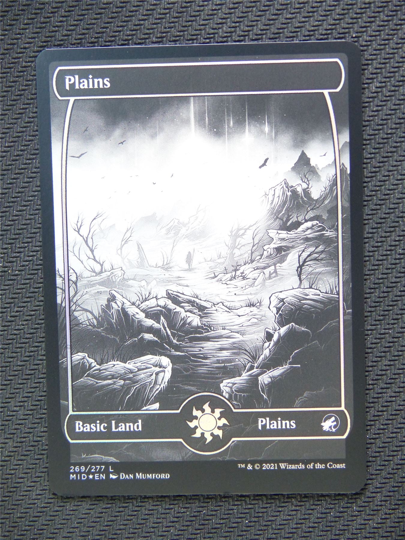 Plains Basic Land Foil - Innistrad - Mtg Card #3QZ
