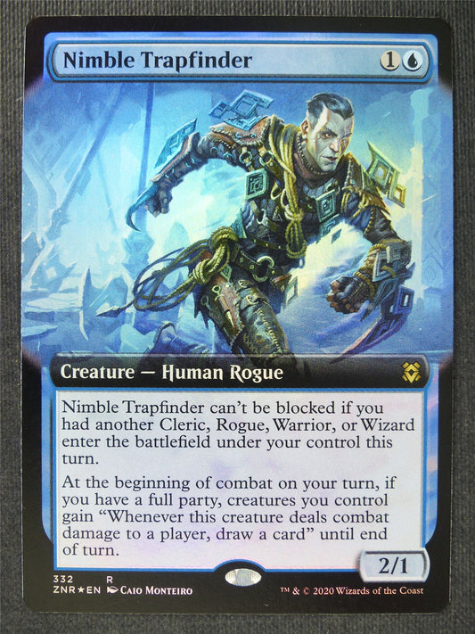 Nimble Trapfinder Extended Foil - Mtg Magic Cards #CB