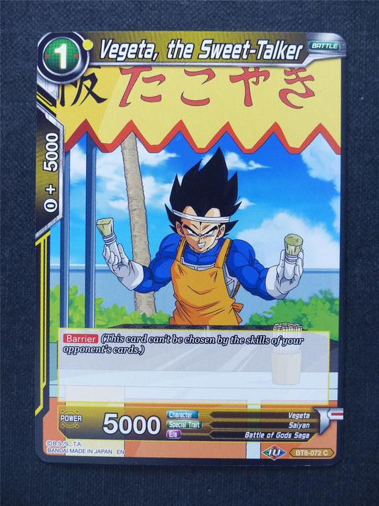 Vegeta the Sweet-Talker - Dragon Ball Super Cards #O